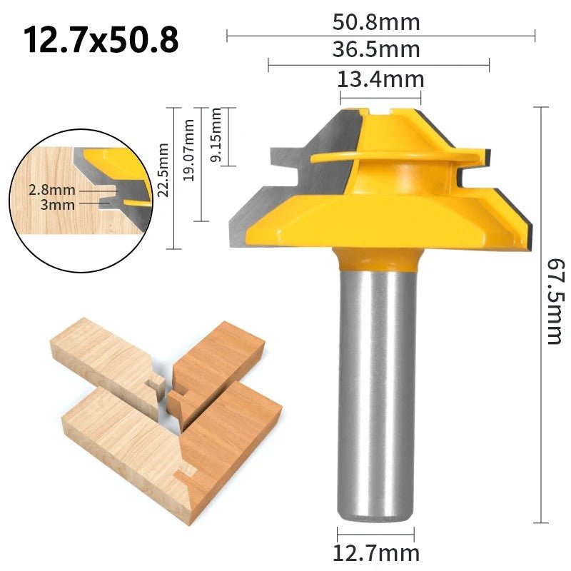 Fraise à bois - Rainurer verrouillage 45° - Reno Gadget