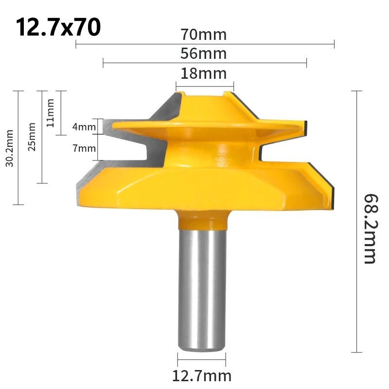 Fraise à bois - Rainurer verrouillage 45° - Reno Gadget